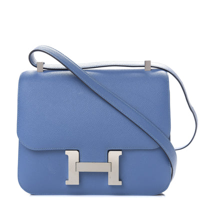 Hermes Epsom Constance 24 Bleu Azur 1 of 13
