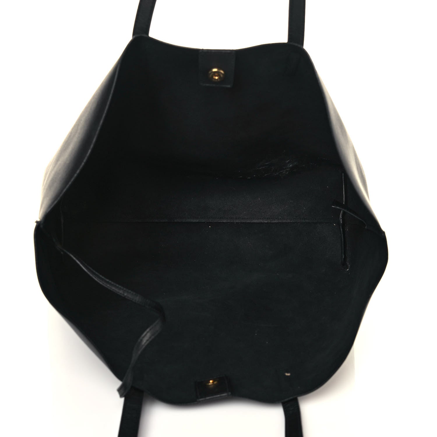 Saint Laurent Calfskin Large Shopping Tote Black 5 of 16