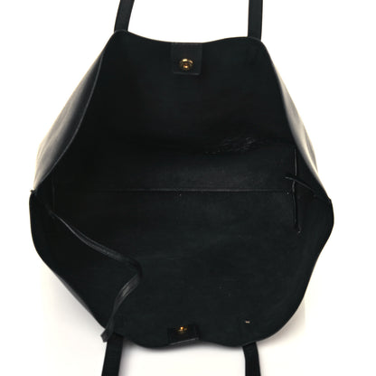 Saint Laurent Calfskin Large Shopping Tote Black 5 of 16