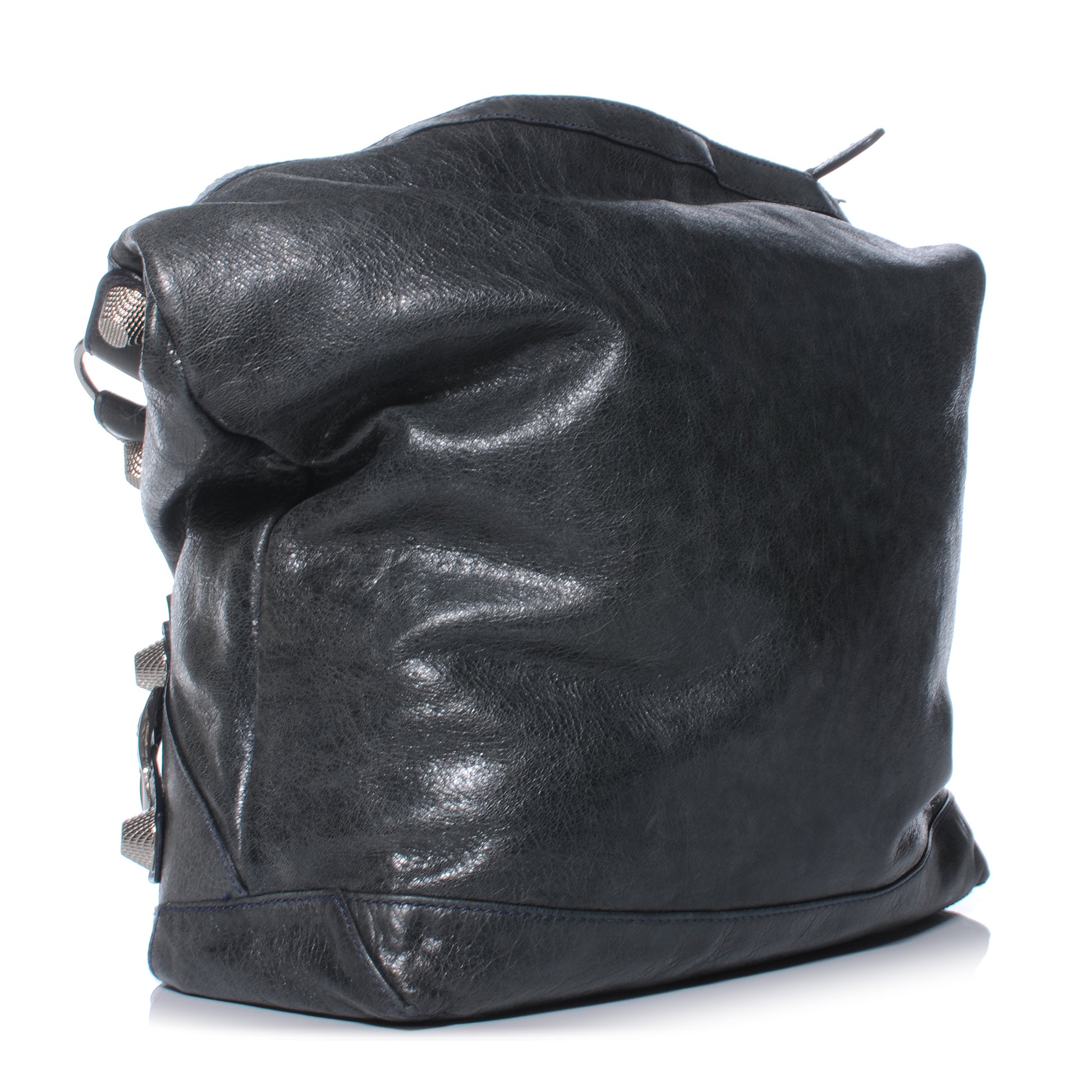Balenciaga Agneau Giant 21 Silver Hardware Day Hobo Anthracite 3 of 9