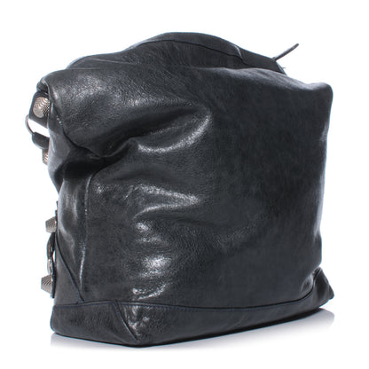 Balenciaga Agneau Giant 21 Silver Hardware Day Hobo Anthracite 3 of 9