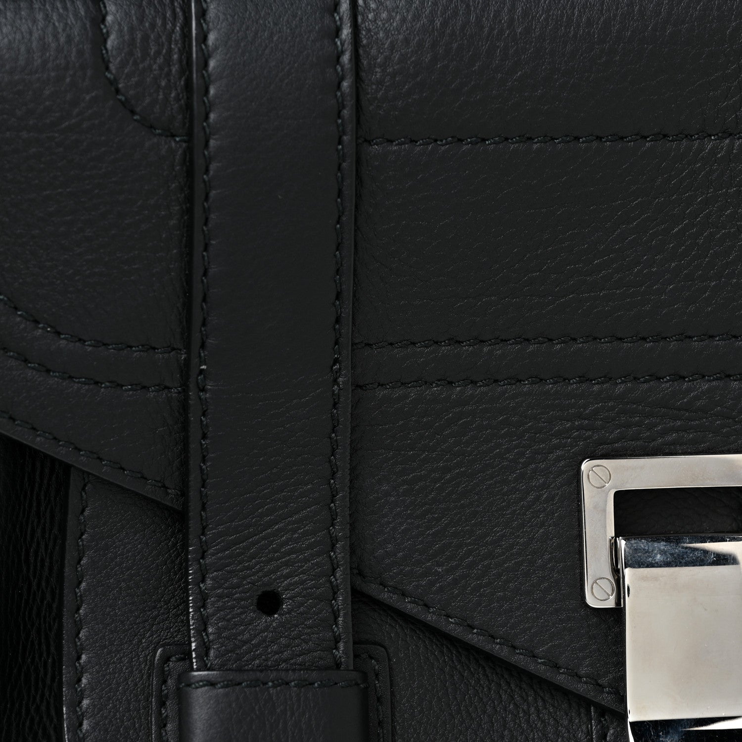 Proenza Schouler Lambskin Tiny PS1 Satchel Black 7 of 9