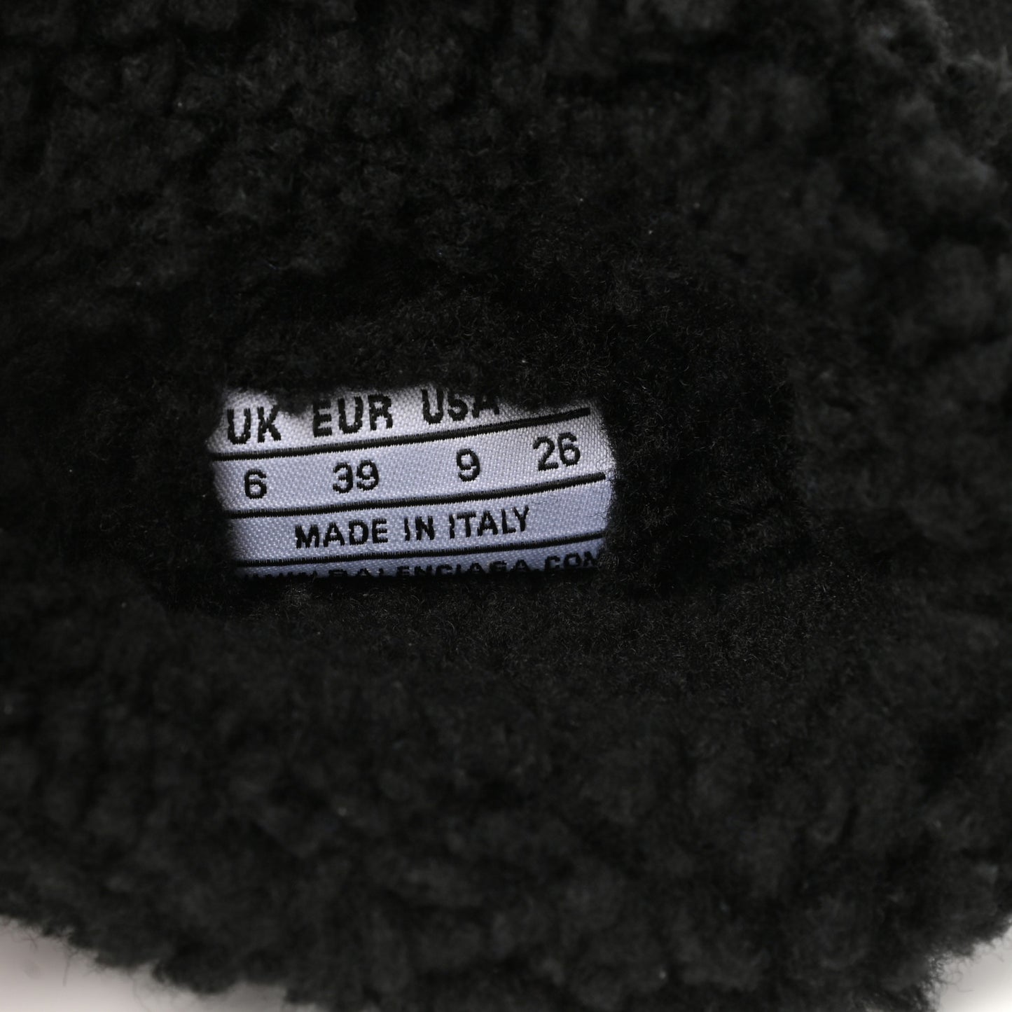 Technical 3D Recycled Knit Fake Fur Womens Speed 2.0 Sneakers 39 Monocolor Black