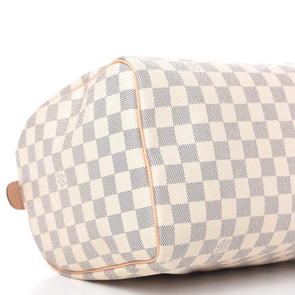 Louis Vuitton Damier Azur Speedy 30 6 of 10