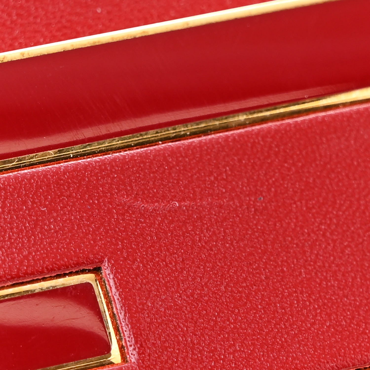Fendi Zucca Enamel Big Forever Mama Baguette Tobacco Rosso 14 of 18