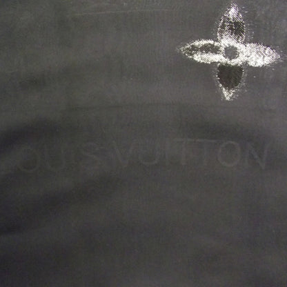 Louis Vuitton Monogram Silk Glitter Stole Noir 5 of 7