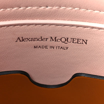 Alexander McQueen Denim The Curve Small Shoulder Bag Light Blue Tan 6 of 10