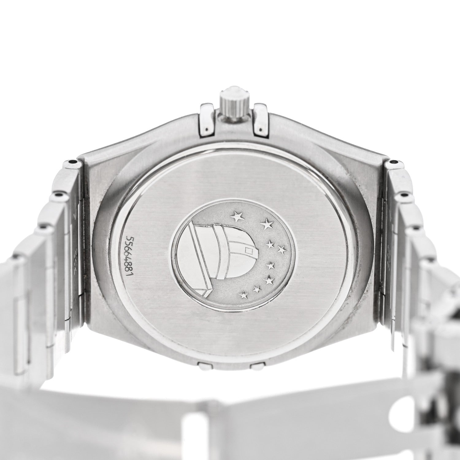 Omega Stainless Steel 33mm Constellation Quartz Watch White 1512.30 4 of 4