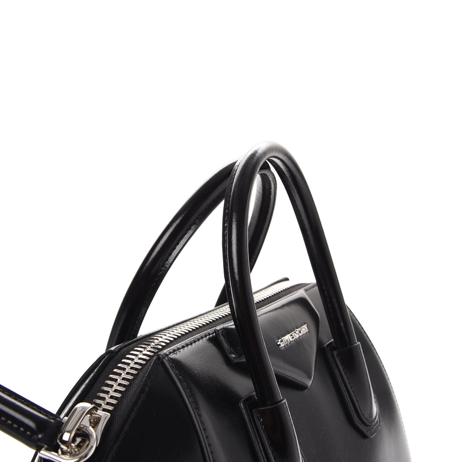 Givenchy Shiny Lord Calfskin Small Antigona Black 8 of 8