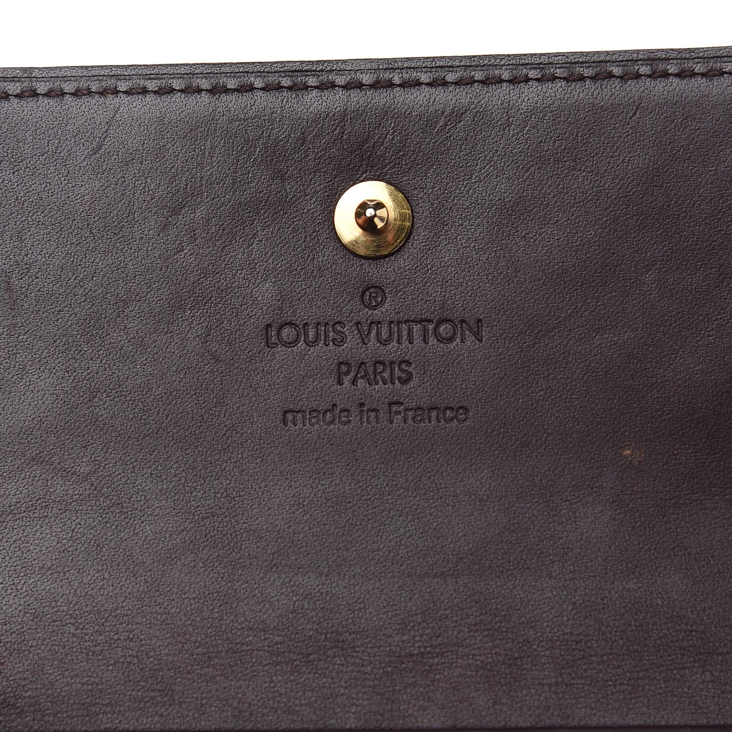 Louis Vuitton Vernis Elise Wallet Amarante 5 of 9
