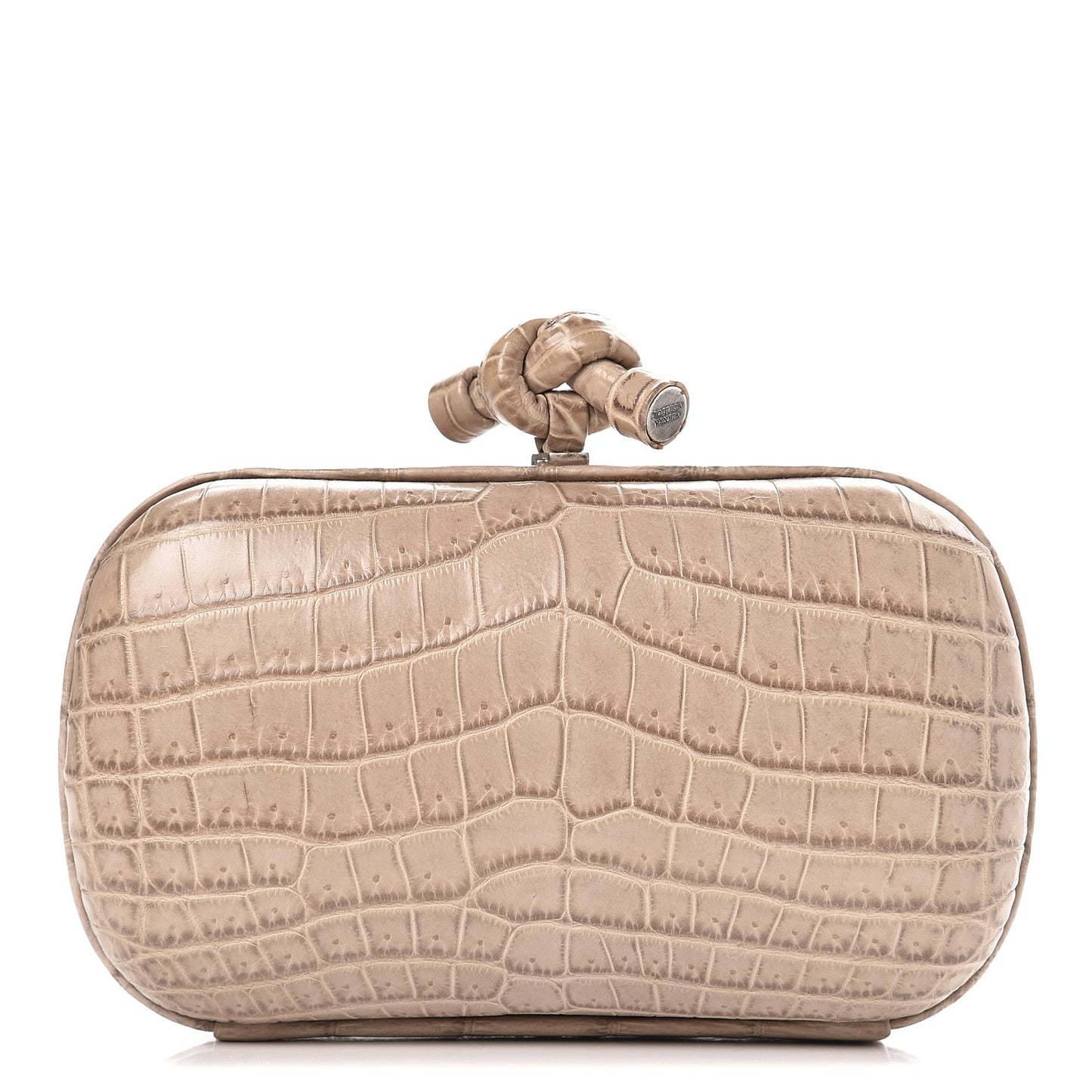 Crocodile Knot Clutch Stone