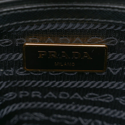 Prada Saffiano Medium Galleria Double Zip Tote Black 7 of 11