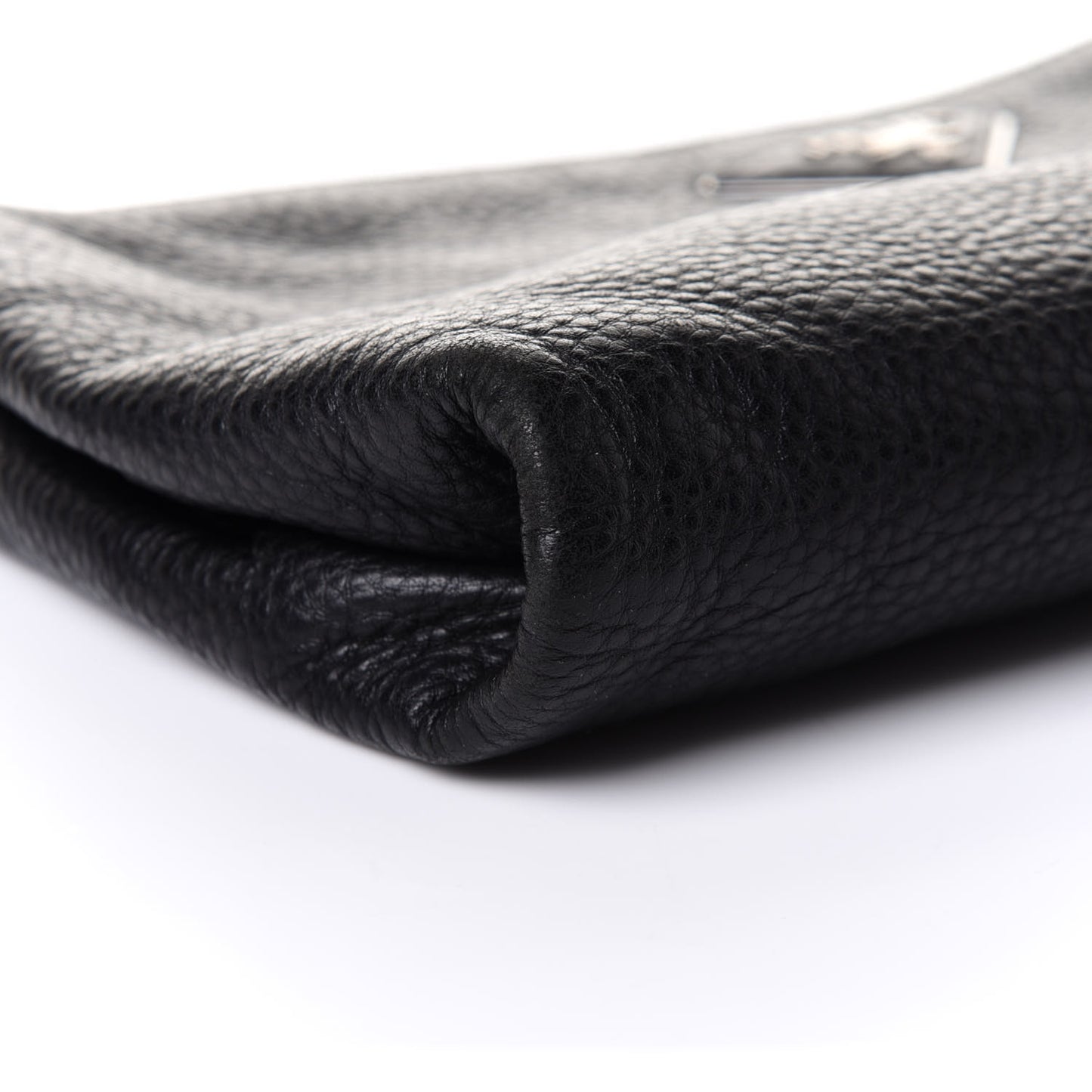 Vitello Daino Crossbody Bag Black