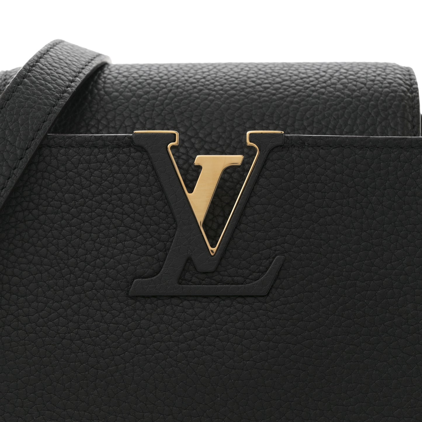 Taurillon Capucines PM Black