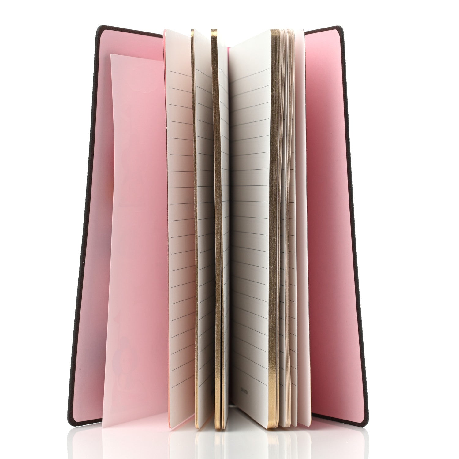 Louis Vuitton Monogram 2020 Christmas Animation Big Wheel Notebook MM Rose Ballerine 4 of 4