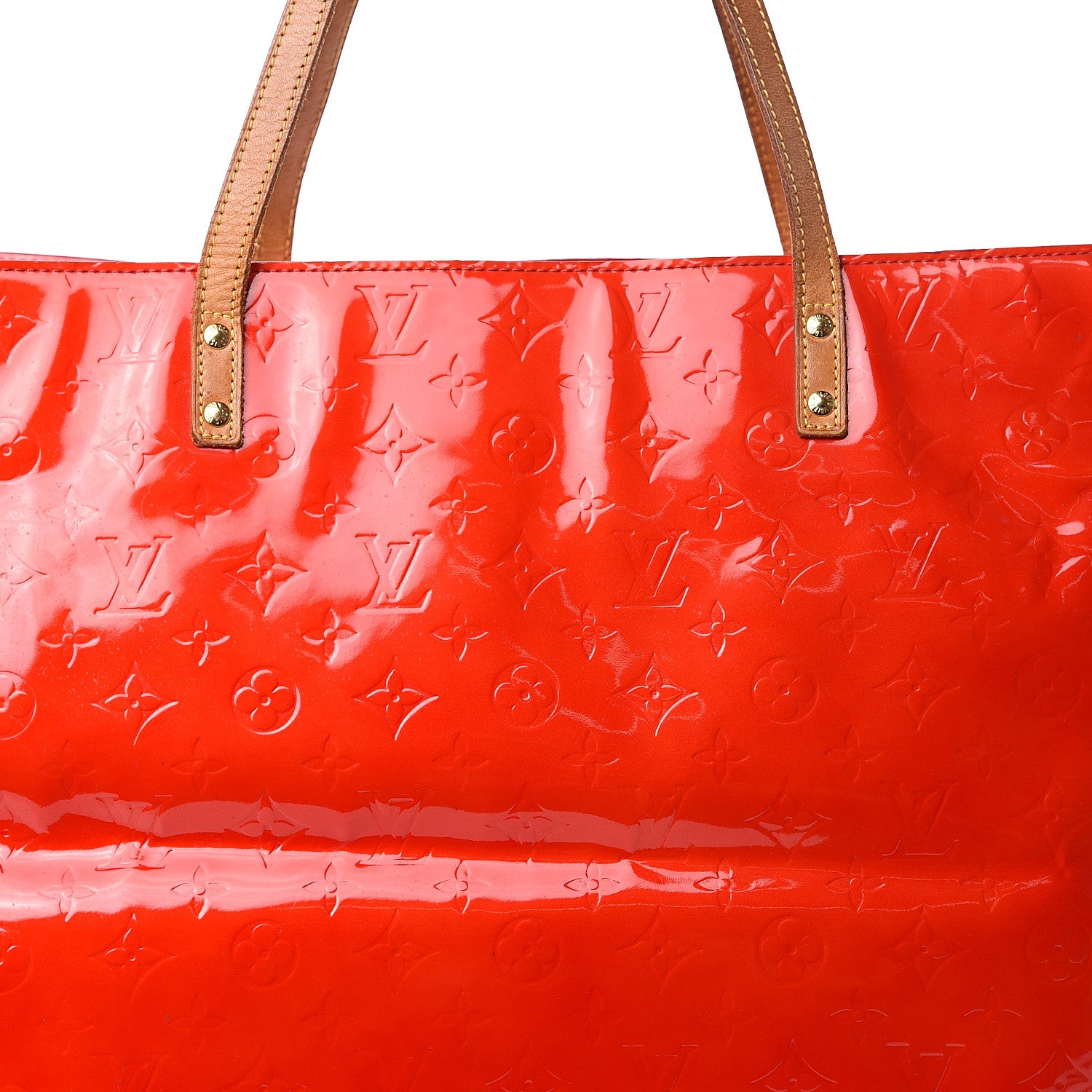 Louis Vuitton Vernis Reade GM Rouge 13 of 26