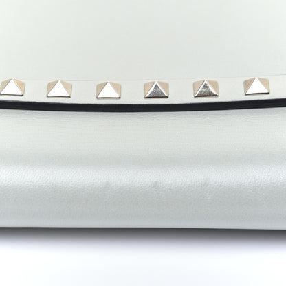 Valentino Garavani Nappa Rockstud Wristlet Clutch Water Green 14 of 14