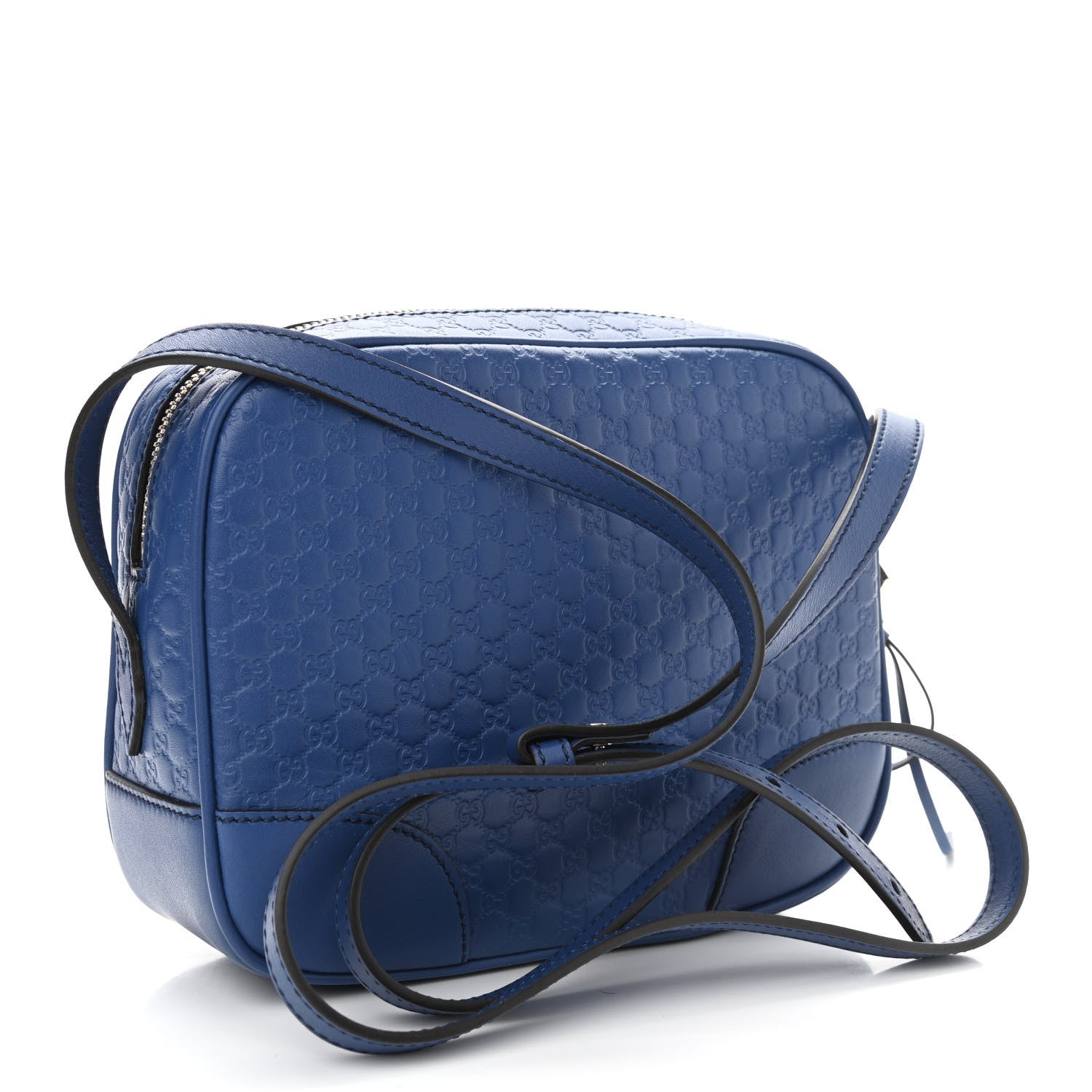 Gucci Soft Microguccissima Mini Bree Messenger Bag Caspian 3 of 11