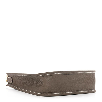 Hermes Taurillon Clemence Evelyne TPM Etoupe 4 of 10