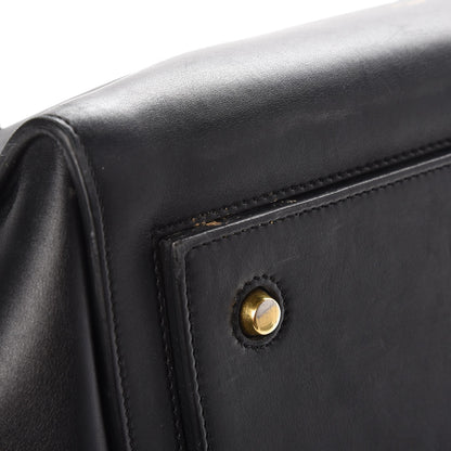 Celine Smooth Calfskin Large Tie Knot Tote Black 10 of 16