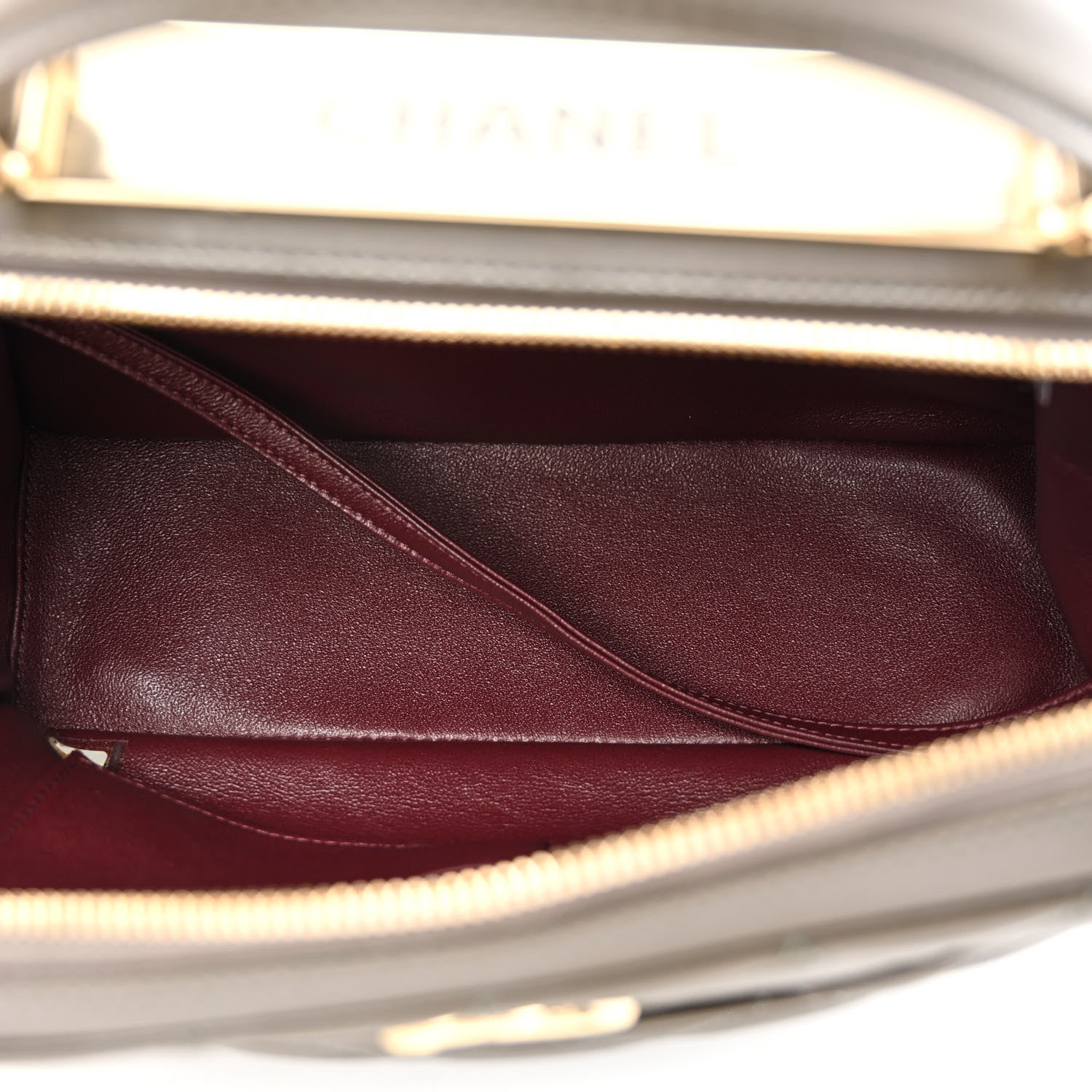 Chanel Lambskin Quilted Medium Trendy CC Bowling Bag Dark Khaki 5 of 11