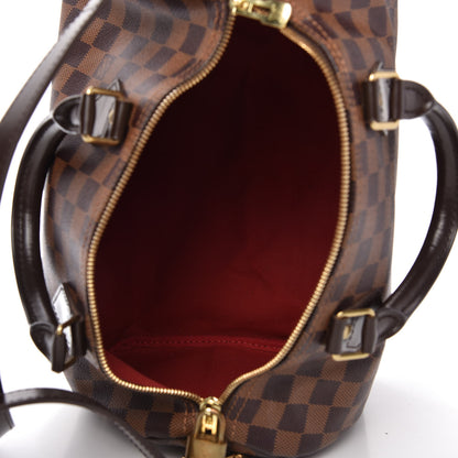 Louis Vuitton Damier Ebene Speedy Bandouliere 30 5 of 11