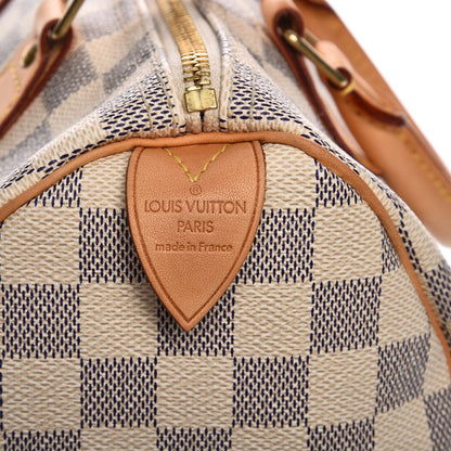 Louis Vuitton Damier Azur Speedy 25 7 of 7