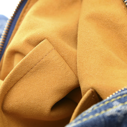 Louis Vuitton Denim Baggy GM Blue 9 of 11