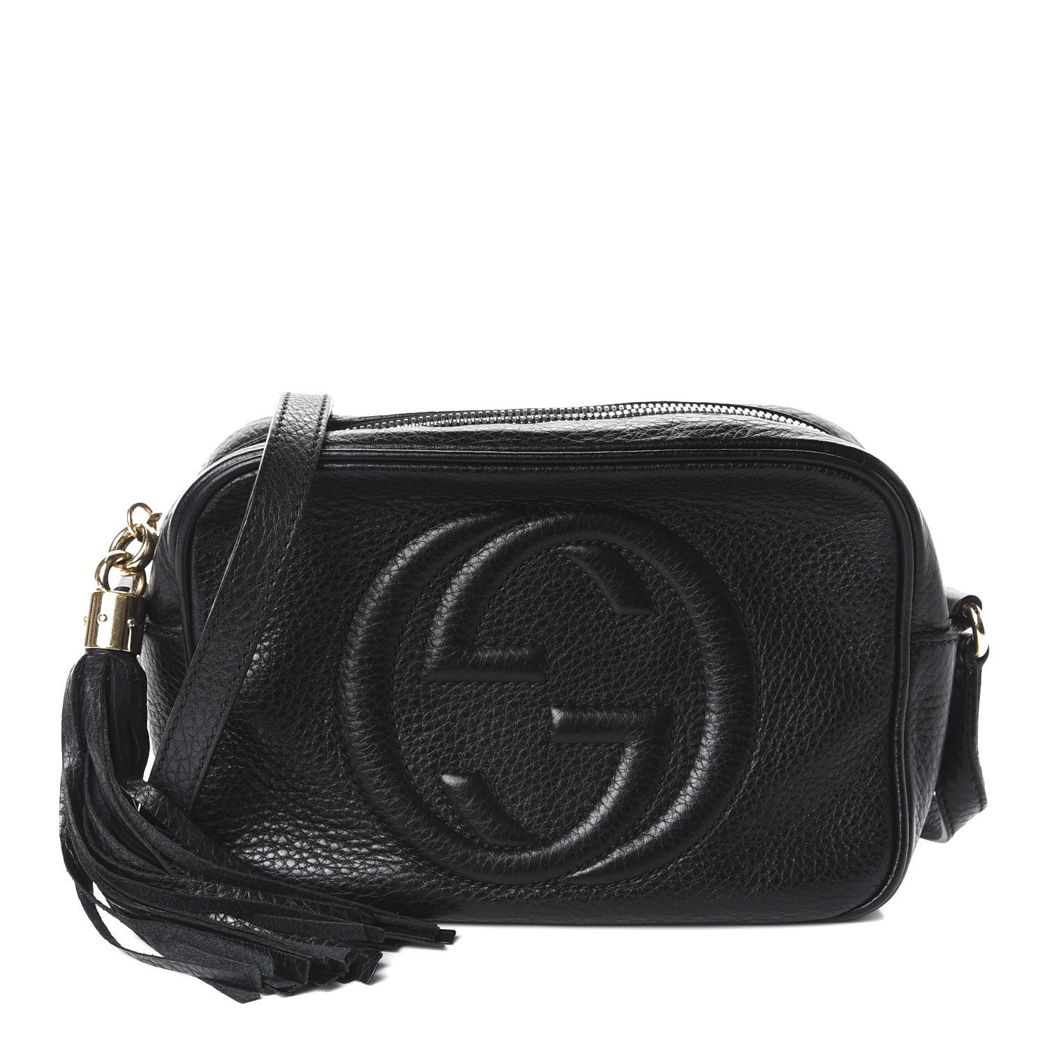 Gucci Pebbled Calfskin Small Soho Disco Bag Black 1 of 11