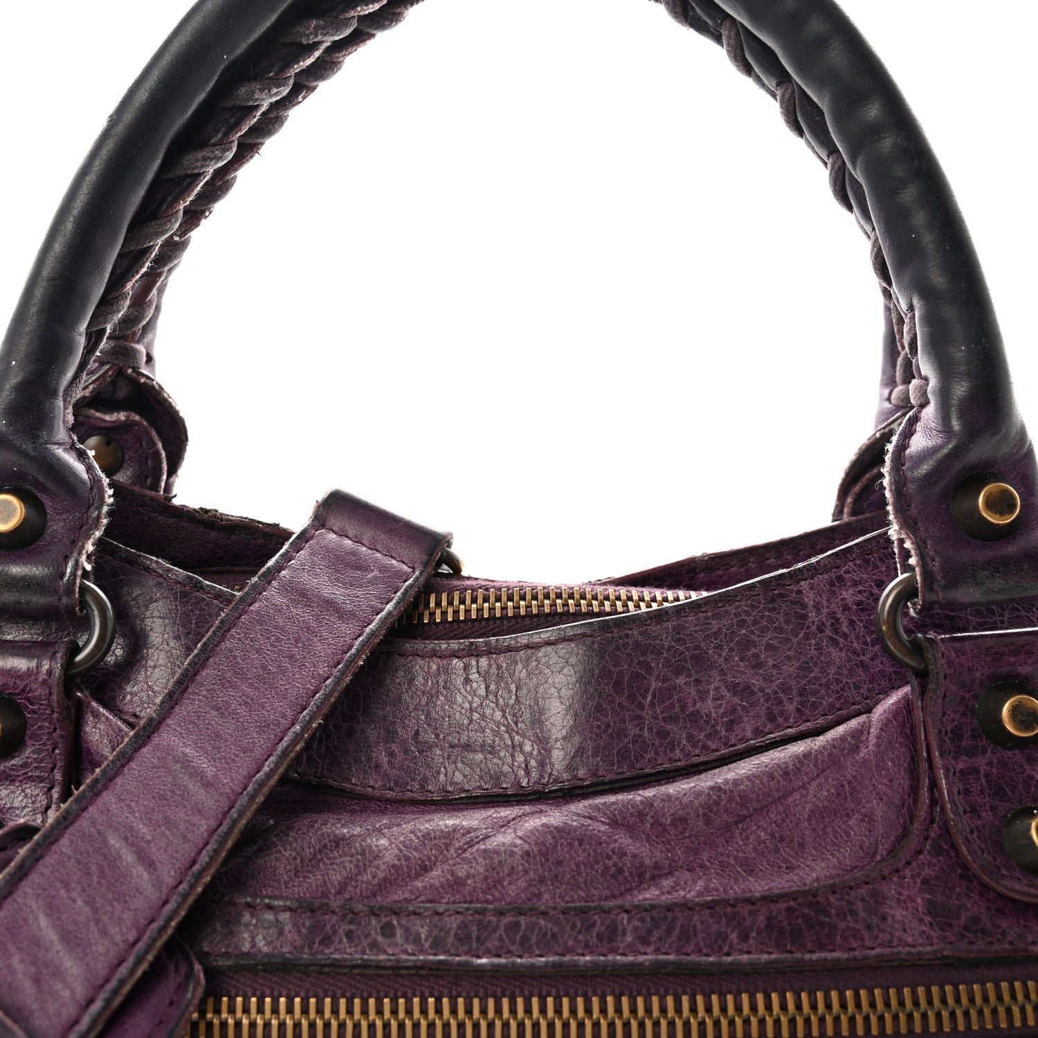 Balenciaga Agneau Classic Hardware First Raisin 8 of 11