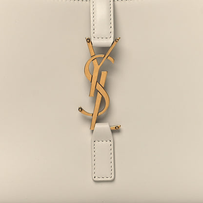 Saint Laurent Smooth Calfskin Le 5 A 7 Hobo Crema Soft 7 of 10