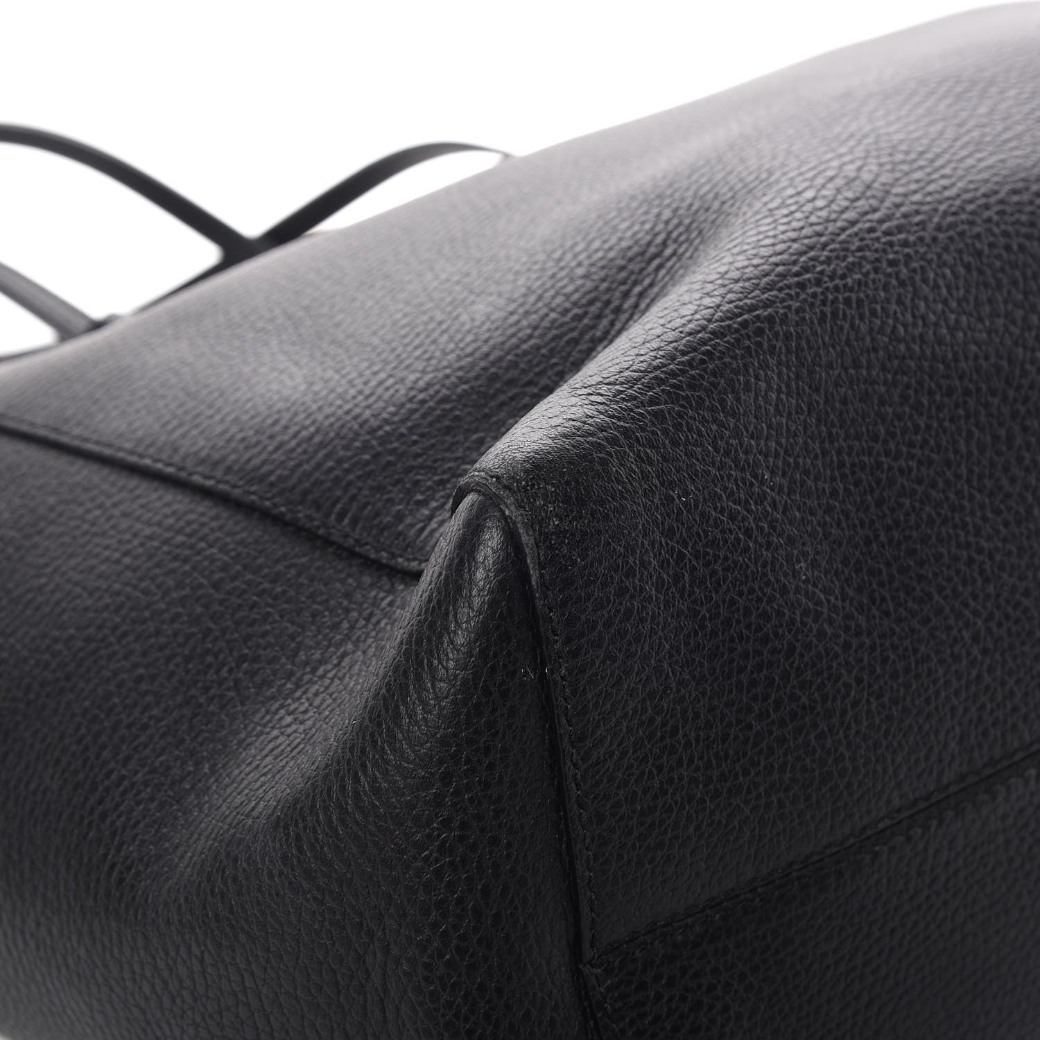 Gucci Pebbled Calfskin Medium Swing Tote Black 8 of 11