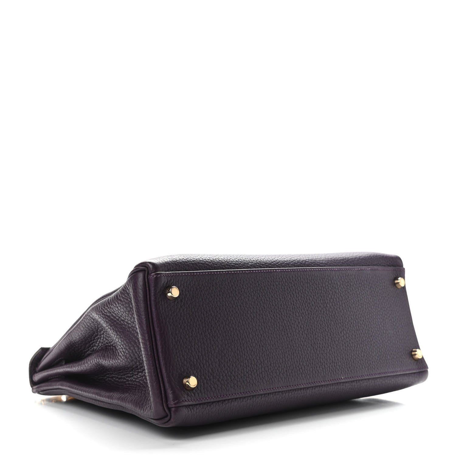 Hermes Taurillon Clemence Kelly Retourne 32 Raisin 3 of 10