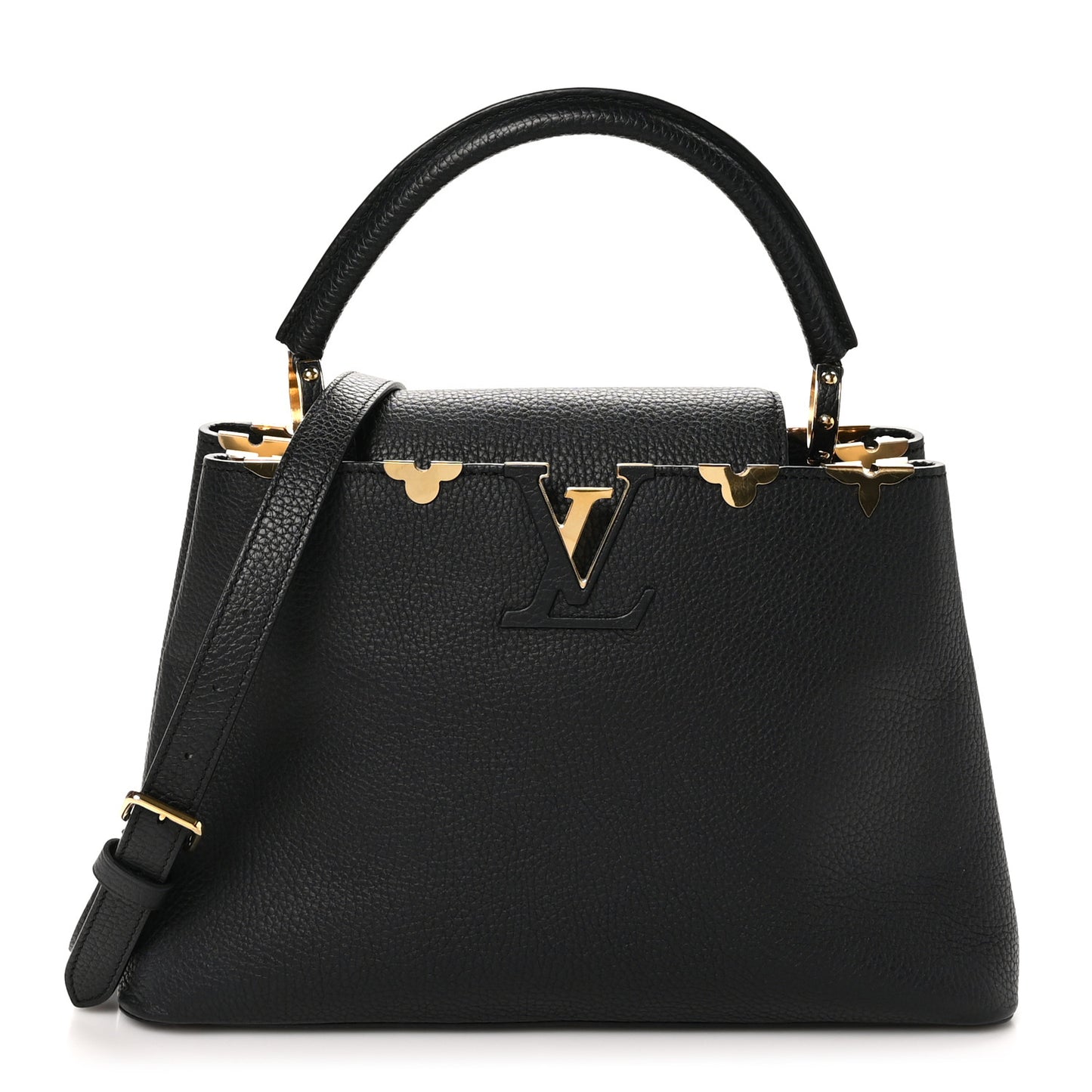 Taurillon Capucines PM  Black