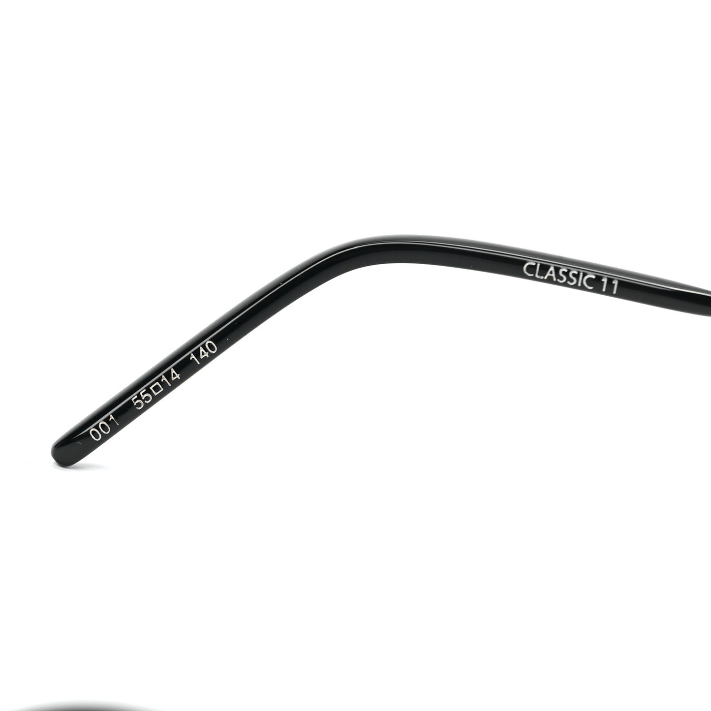 Metal Aviator Classic 11 Rim Sunglasses Black