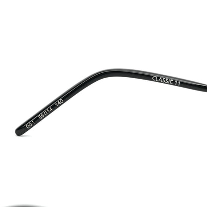 Saint Laurent Metal Aviator Classic 11 Rim Sunglasses Black 6 of 6