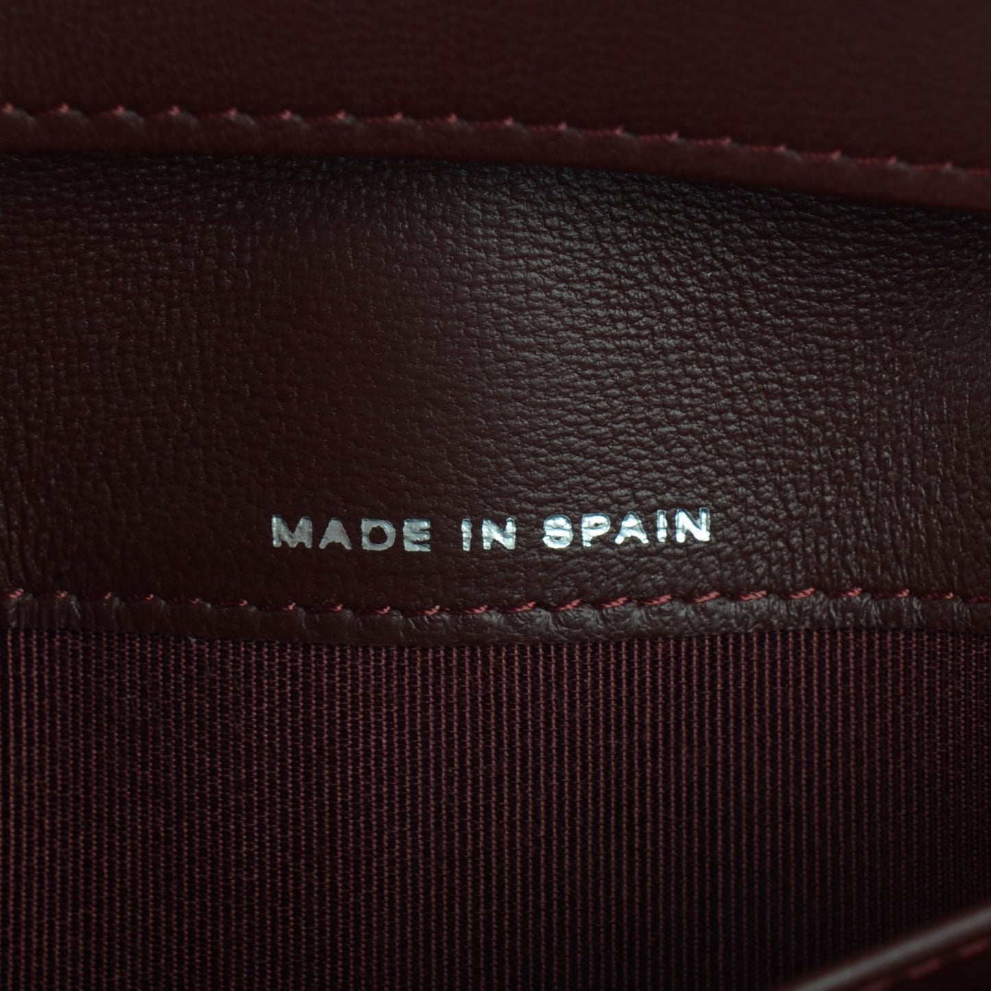 Lambskin Quilted Yen Wallet Black