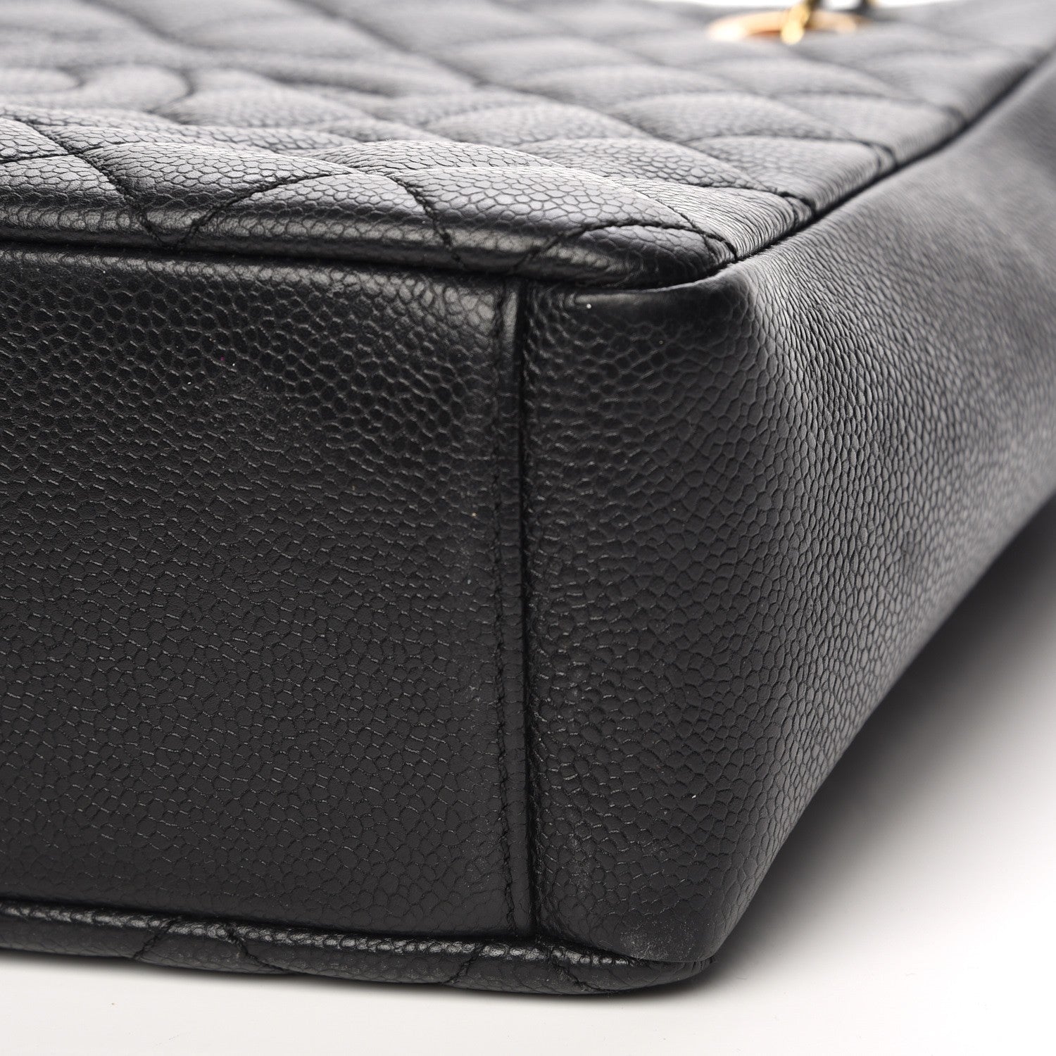 Chanel Caviar Quilted Petit Shopping Tote PST Black 10 of 10