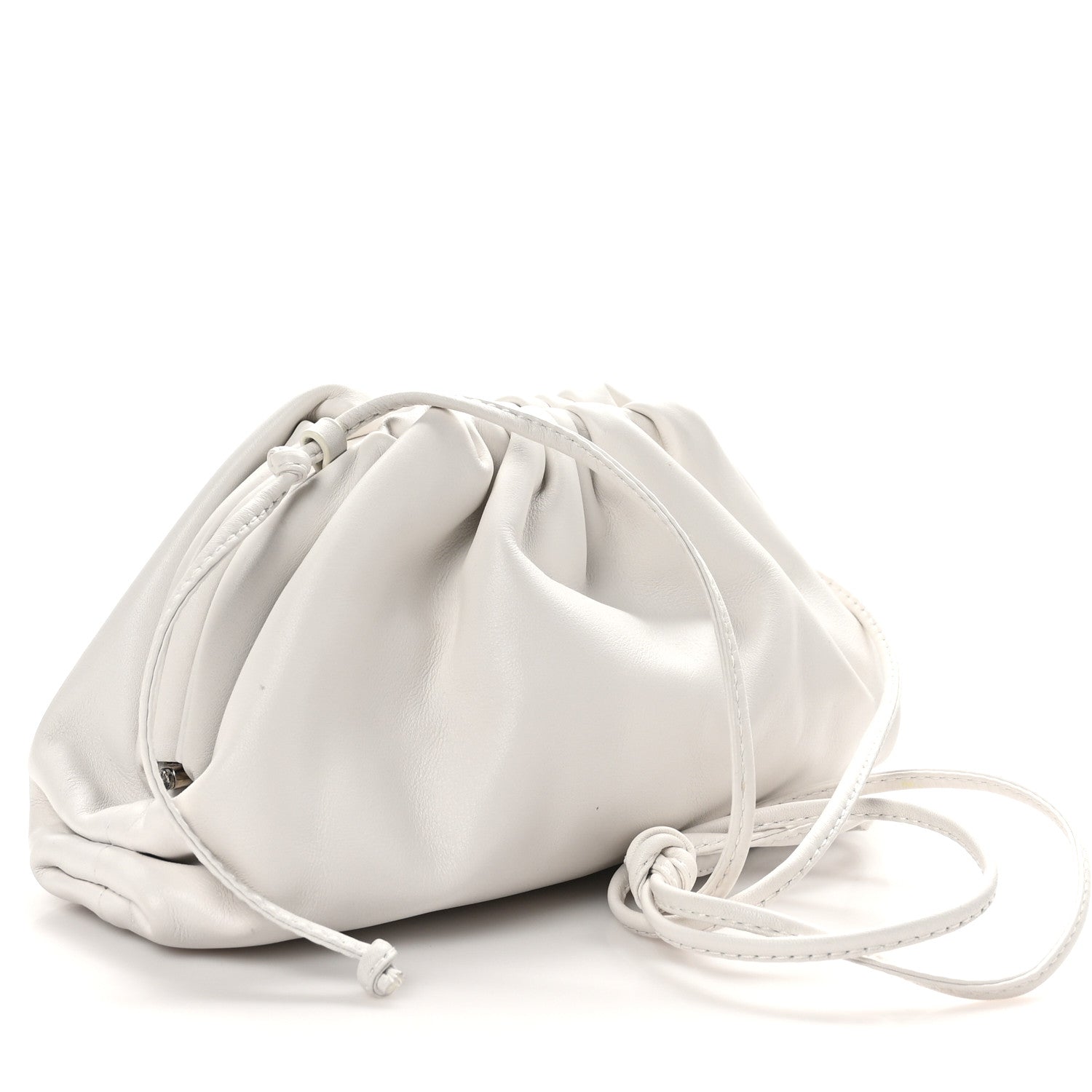 Bottega Veneta Butter Calfskin The Mini Pouch Chalk 3 of 10