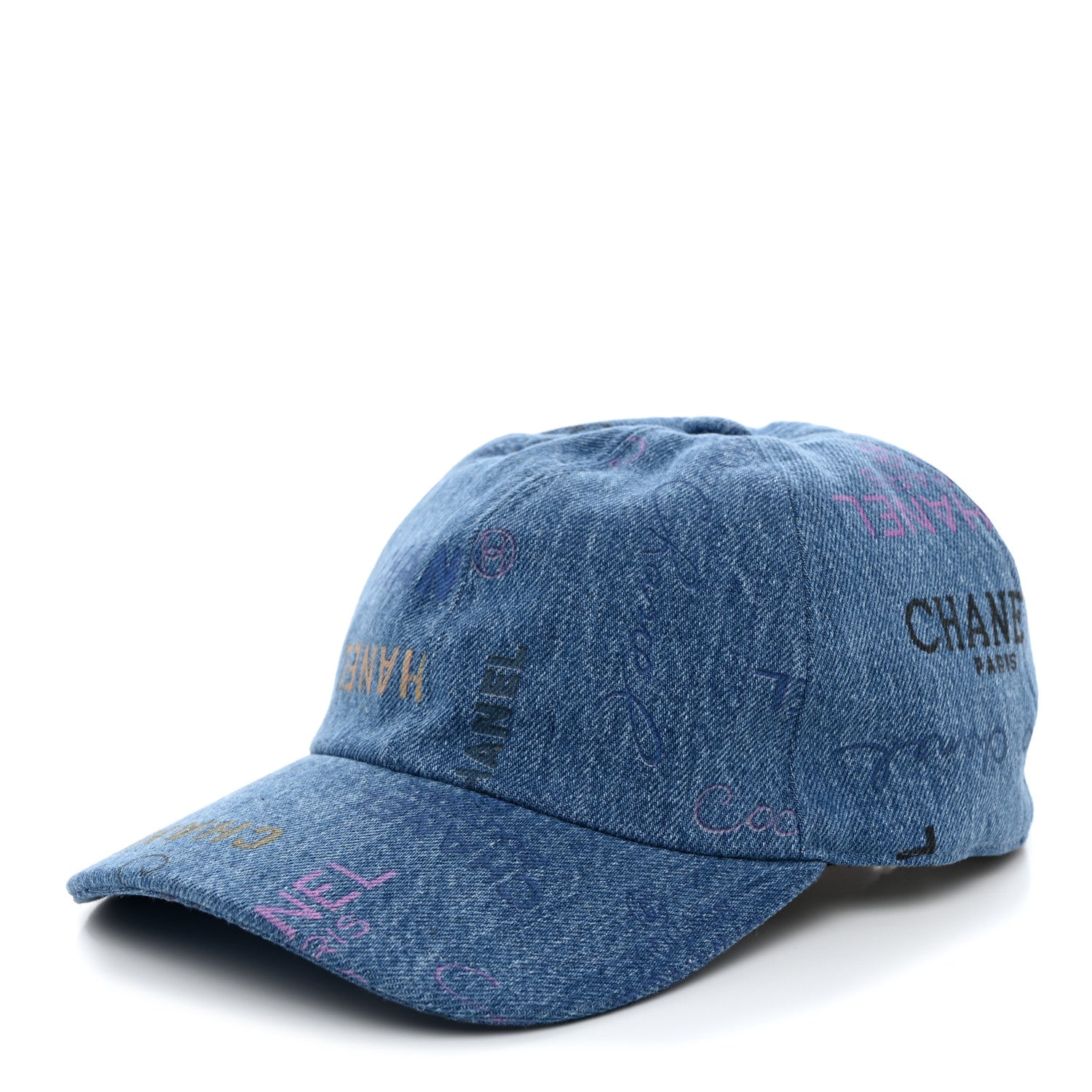 Chanel Denim Mood Cap Hat Blue 1 of 9
