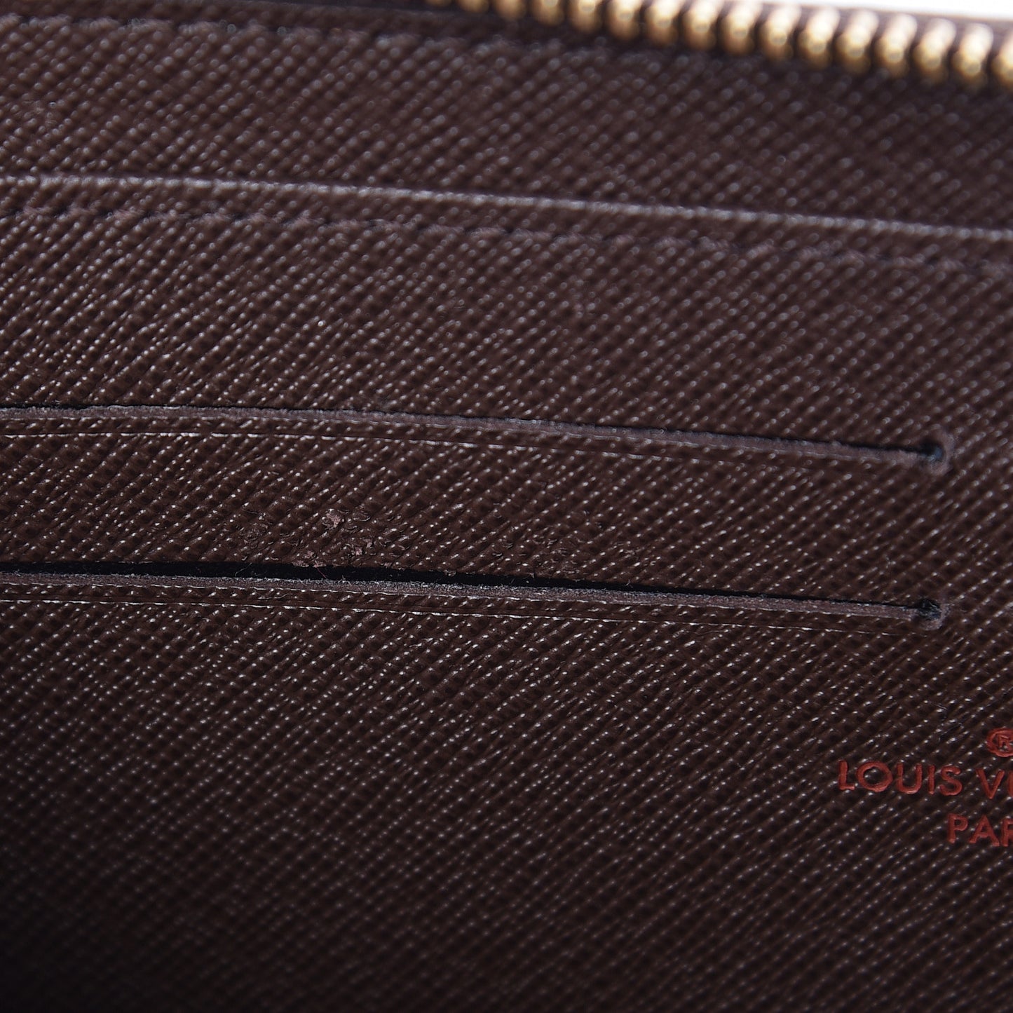 Damier Ebene Zippy Wallet