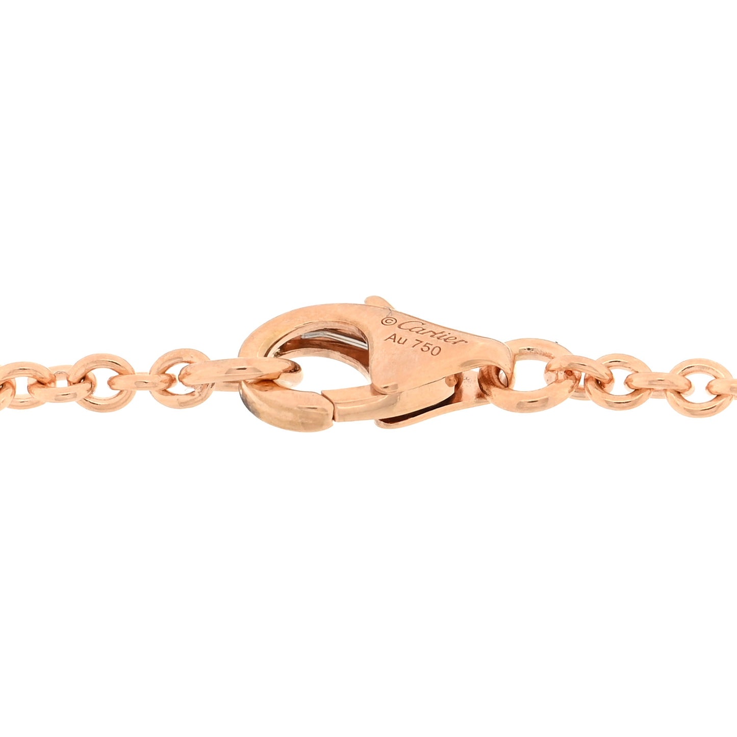 18K Pink Gold Interlocking LOVE Bracelet