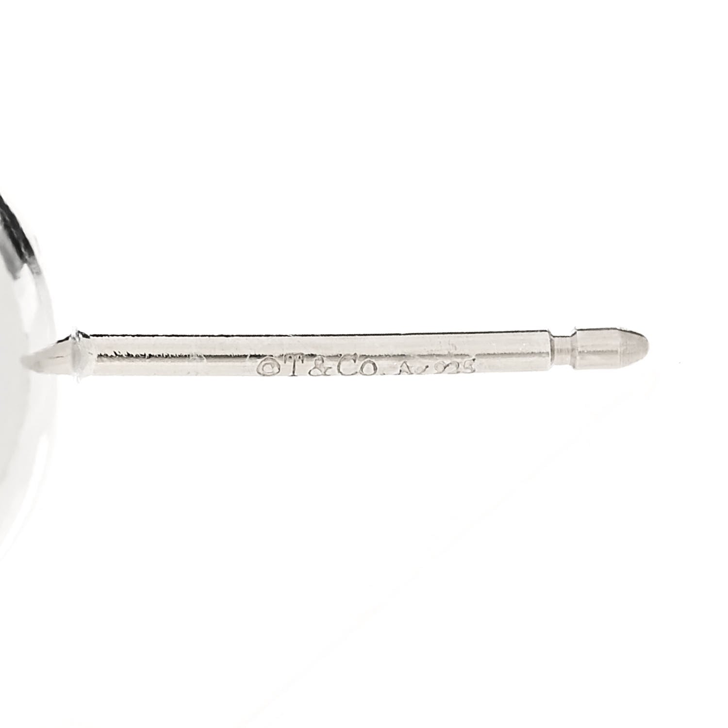 Tiffany Sterling Silver 10mm Hardwear Ball Earrings 4 of 4
