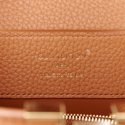 Louis Vuitton Taurillon Capucines BB Tan 6 of 10