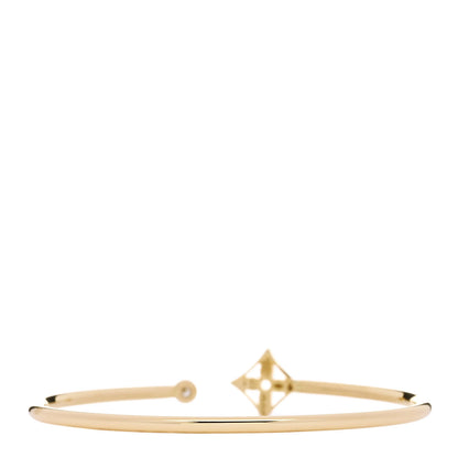 Louis Vuitton 18K Yellow Gold Diamond Idylle Blossom Twist Bracelet 2 of 3