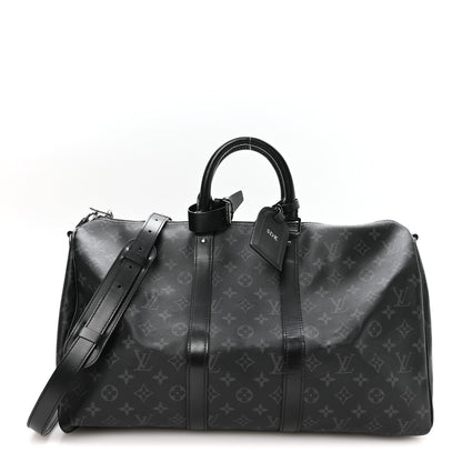 Louis Vuitton Monogram Eclipse Keepall Bandouliere 45 1 of 10