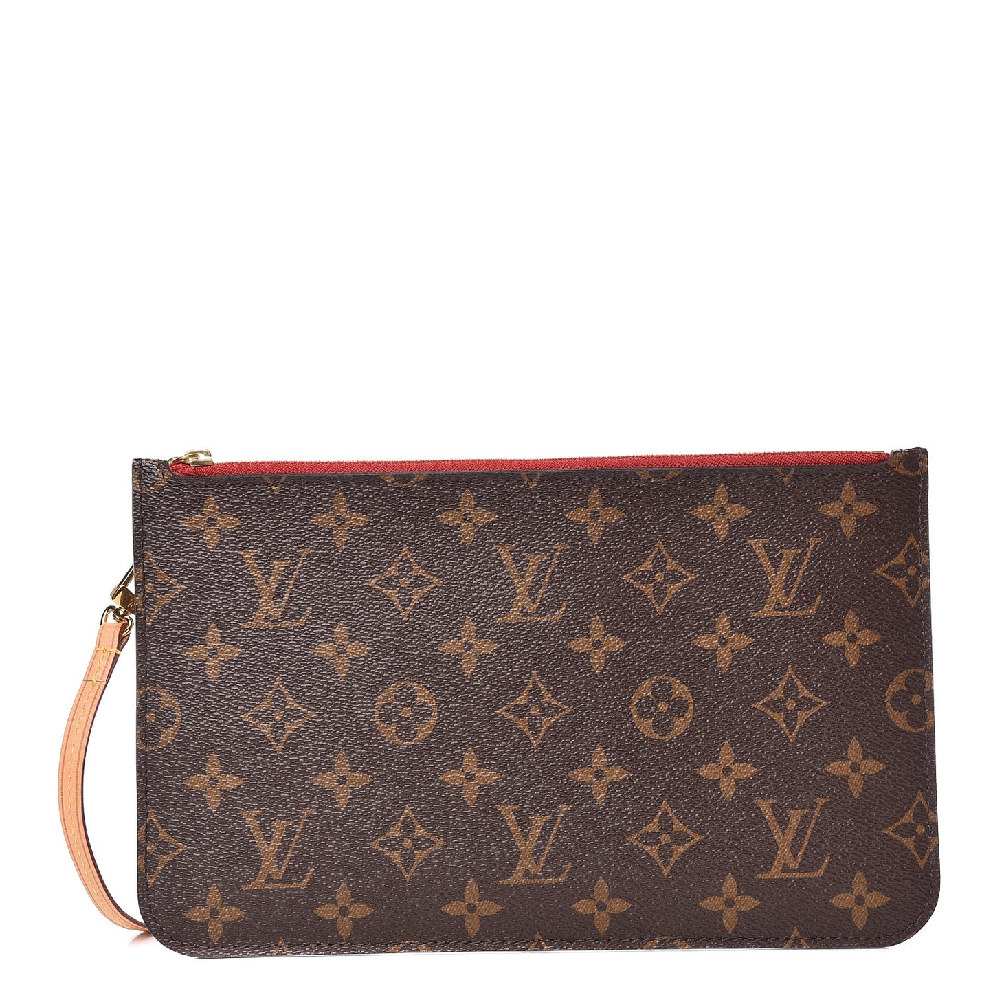 Monogram Neverfull MM GM Pochette Cherry