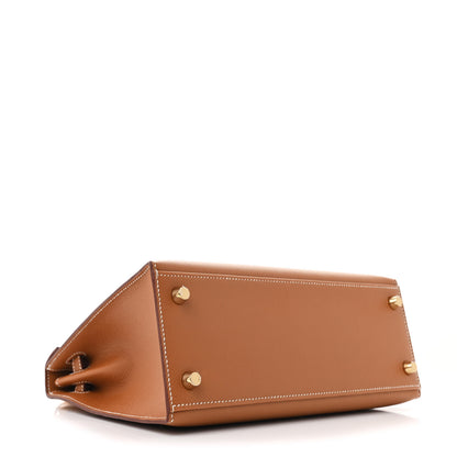 Hermes Epsom Kelly Sellier 25 Gold 4 of 12