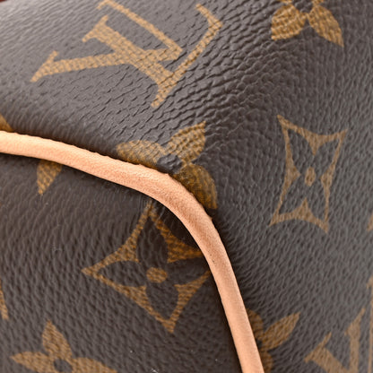 Louis Vuitton Monogram Speedy Bandouliere 20 Black 11 of 12