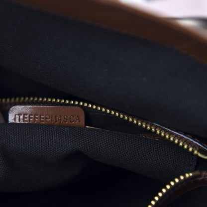 Burberry House Check Bridle Calfskin Medium Gosford Hobo Dark Tan 12 of 13
